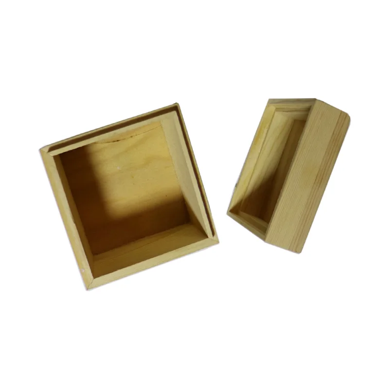 Mini gift packing engraved logo wooden box for sale small wooden gift box