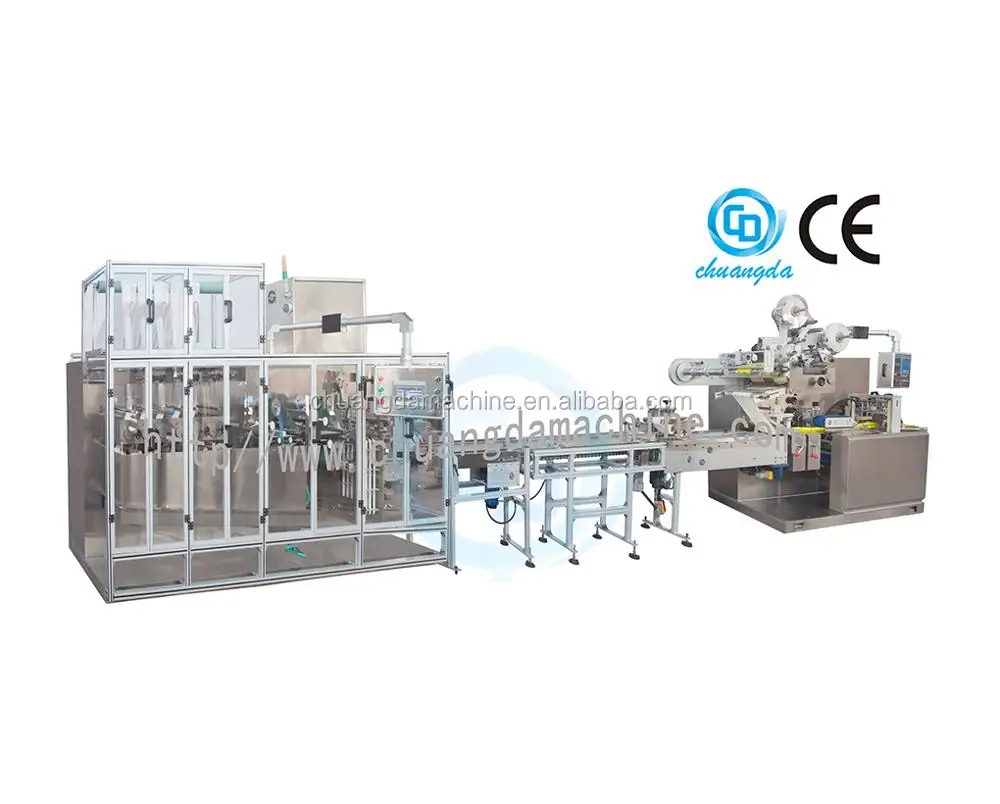 CD-1828I CE Certification and Wet Napkin Machine Product Type wet wipes manufacturing machine