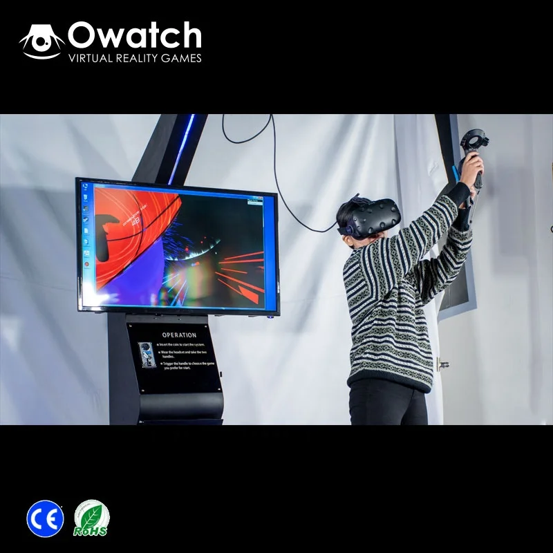 Owatch - VR Space Virtual Reality Standing Simulator Games Platform with HTC Vive