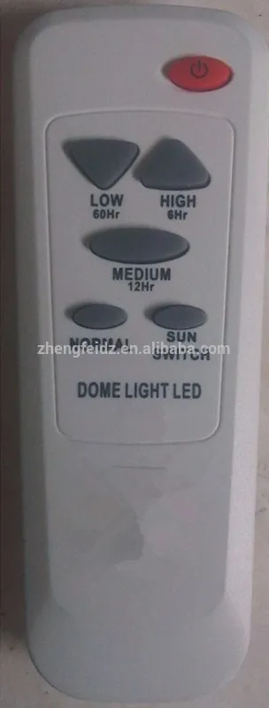 mini 6 button dll-135 dome light led remote control for indonesia market touch remote control val