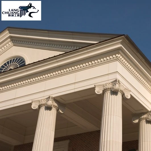 glassfiber reinforced cement gfrc grc corbel for outdoor decoration white cement deco china supplier