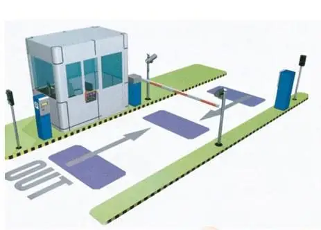 Automatic Rfid card smart car parking management system Parking lot barriers gate and ticketing systems secure access products
