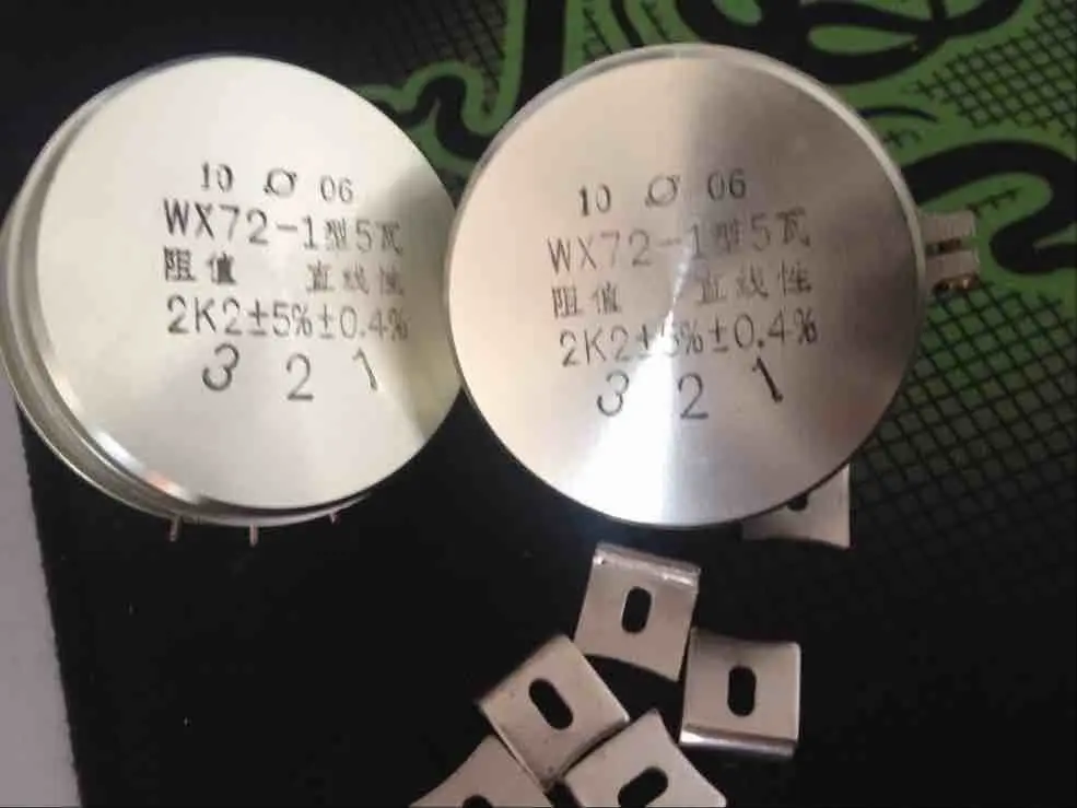 Potentiometer WX72-1 5W 1K 2.2K 4.7K 5.6K 10K single-turn precision wirewound potentiometer