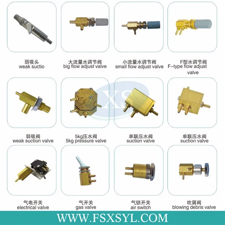 Cheapest price dental chair accessories  hanging valve for dental unit spare parts