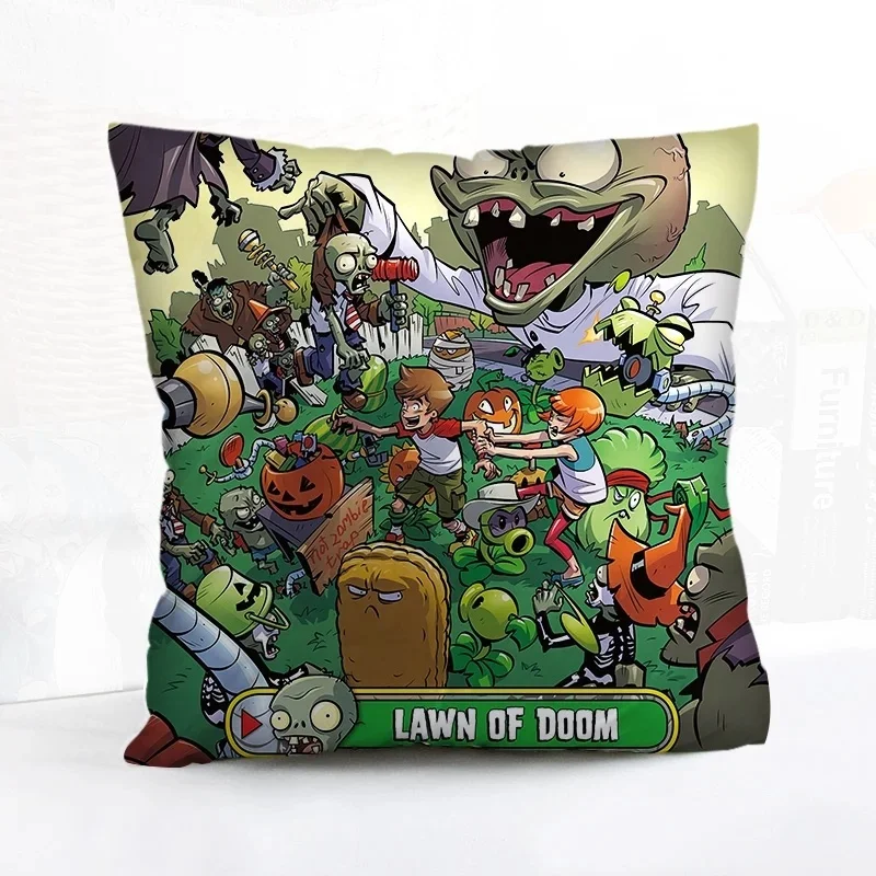 
Eskind Super Soft Sleeping Pillow Plants vs Zombies Throw Travel Pillow Christmas Birthday New Year Gift Cushion 