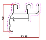 
6063 T5 aluminium profile manufacturer in china window and door aluminum profile in foshan 