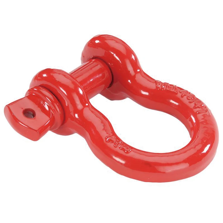 Colored stainless steel bow 4 part 100ton shackle