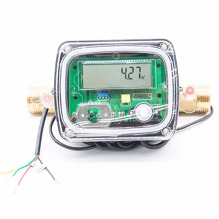 All size sample Mini flow meter wireless data logger Ultrasonic water meter spare parts