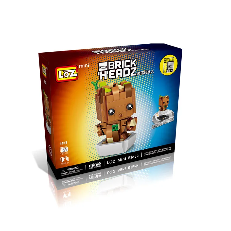 LOZ DIY enlighten collectible plastic toys gifts age 5 diamond block for kids