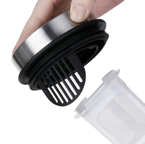 Elemental Kitchen trade assurance unique design brewing filter core stainless steel lid glass cold brew coffee maker