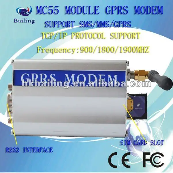 с доступом мобильные gprs промышленного модем m1206b rs232