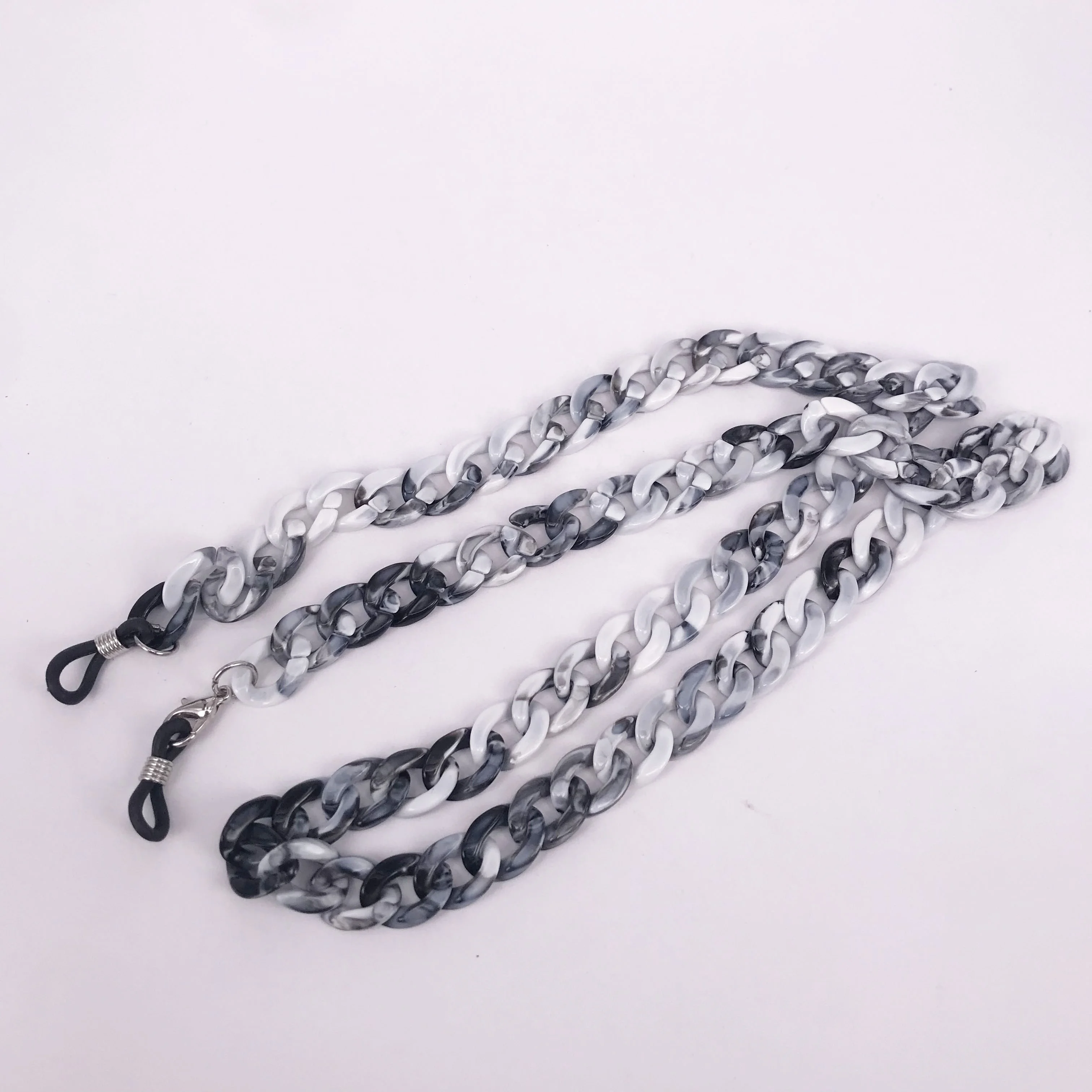 Fashion 65cm Many Colors  Oval Link Plastic Neck Chain Strap