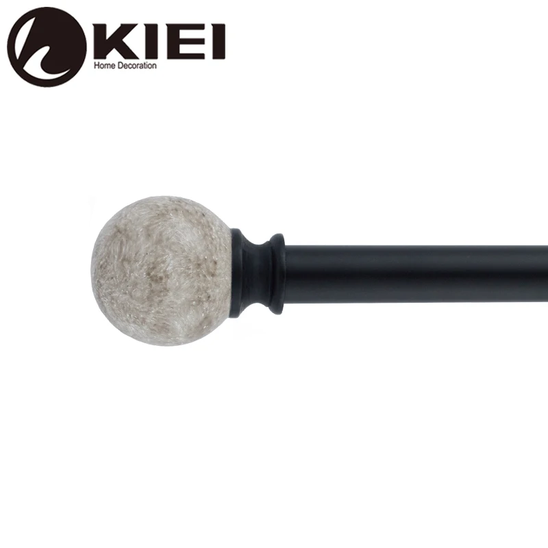 
traverse curtain rod magnetic black 