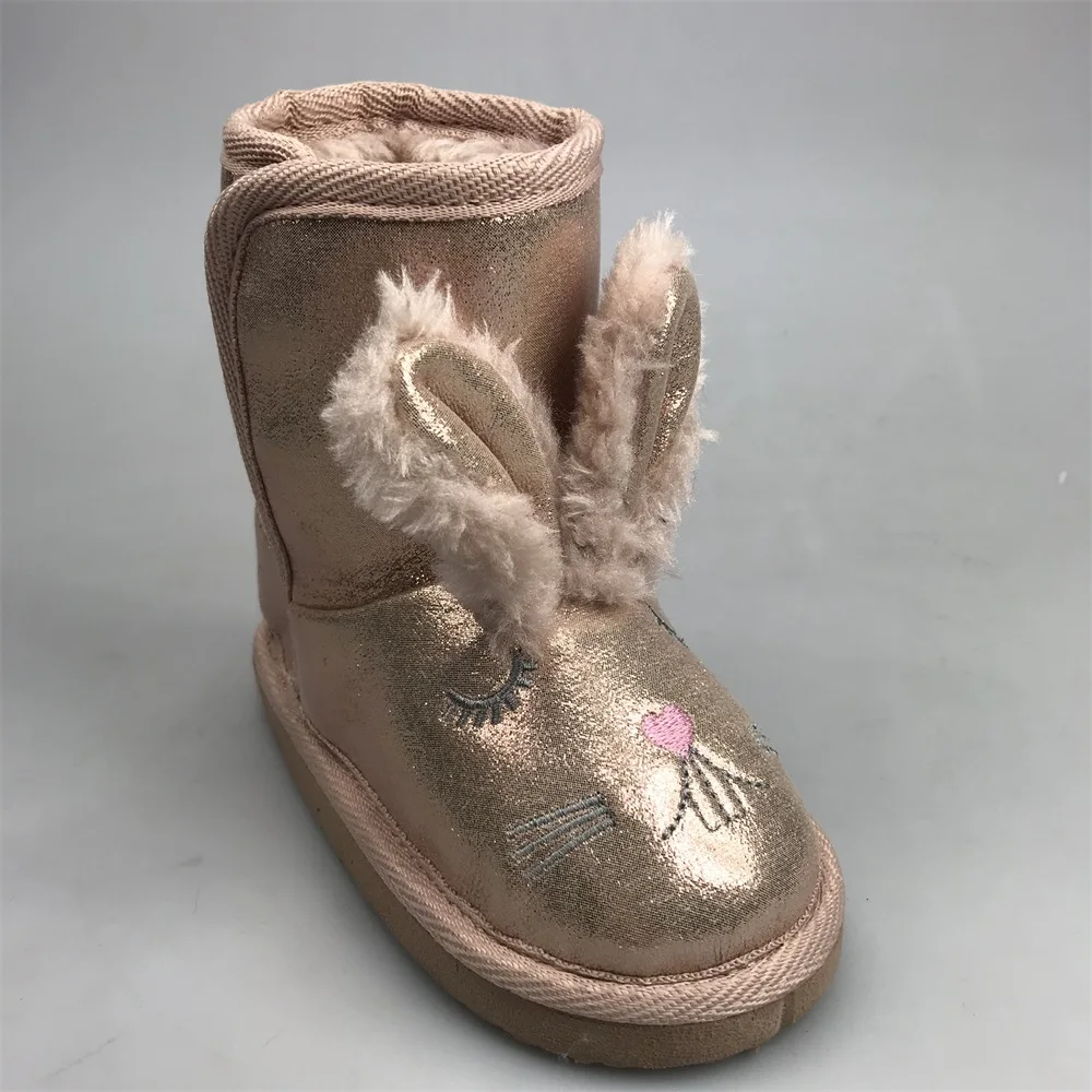 Manufacture Pretty Cartoon Kids Winter Warm Boots