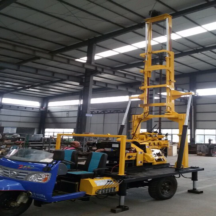 Trailer Mounted Water Well Borehole Drilling Machine