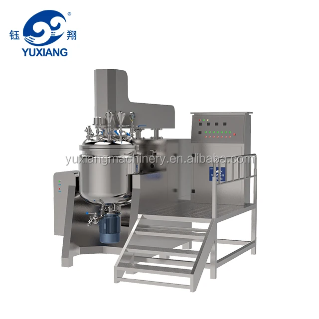 Косметический крем Yuxiang 100 л, вакуумный гомогенизирующий эмульгатор, смесительная машина