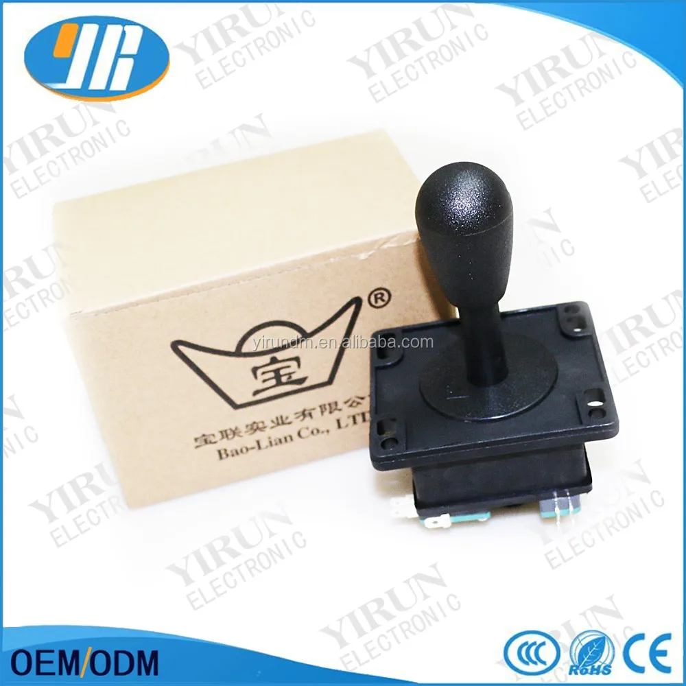 American Style Arcade Joystick 4 Way 8way Fighting Stick with Black Knob for Arcade JAMMA MAME