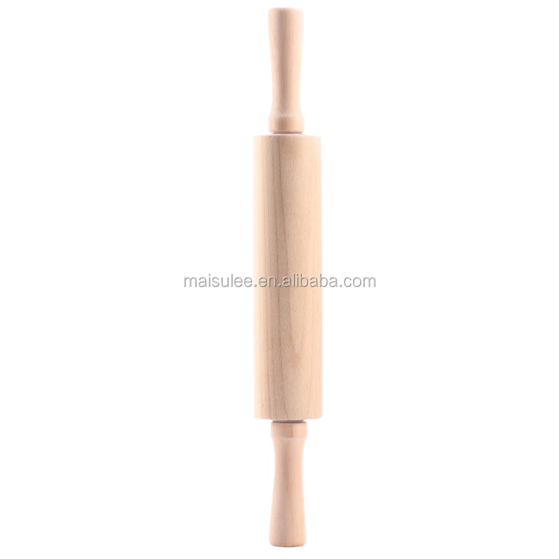 Wooden Flour Dough dumpling Rolling Pin bamboo flour stick mat silicone Ball Bearing paste embossing pastry rolling pins