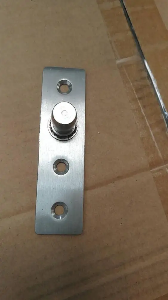 Top shaft 304 stainless steel floor spring with frame glass door accessories upper pivot