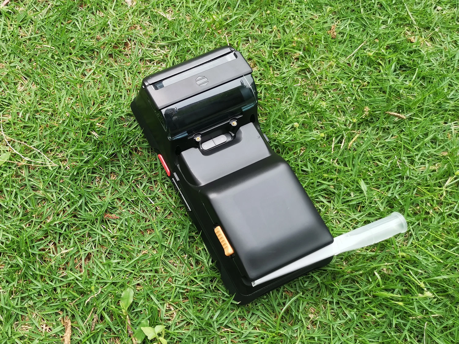 Police scanner handheld Breathalyzer with 4G,fingerprint,thermal printer Alcohol tester