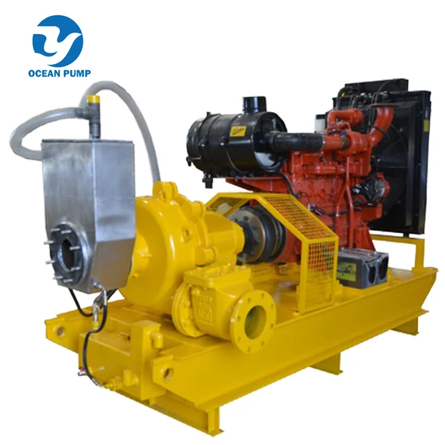 High Quality Dewatering Pumps Diesel Engine Driven