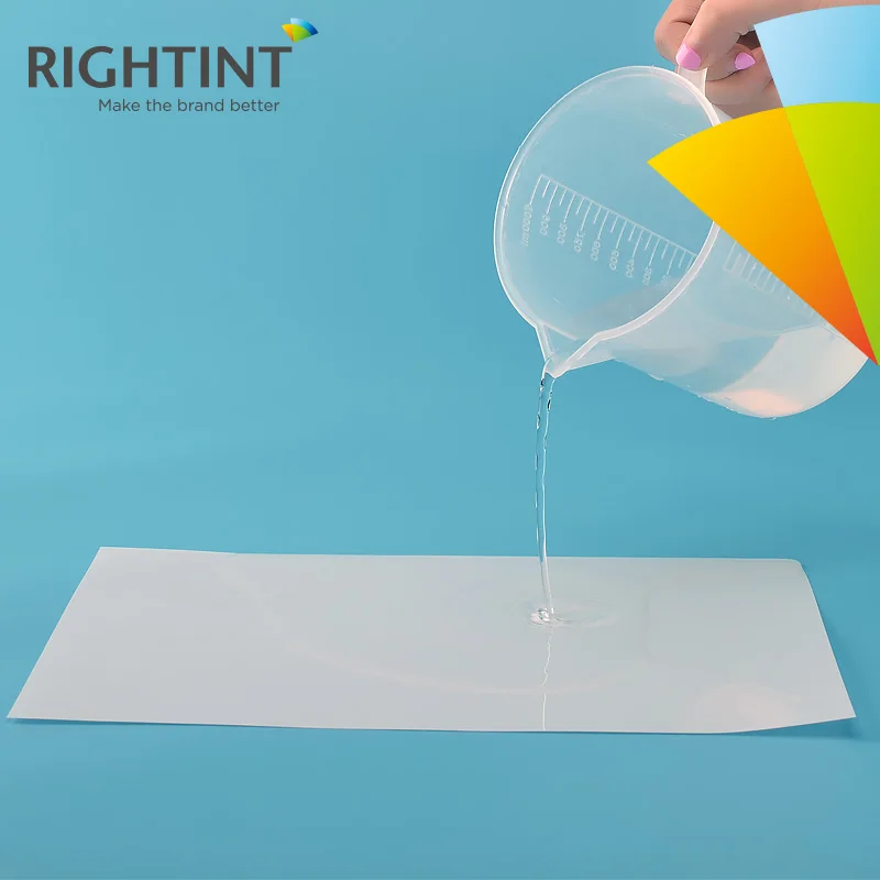  Очистить для печати Mylar A4 Прозрачная Самоклеящаяся Пленка ПЭТ стикер Бумага