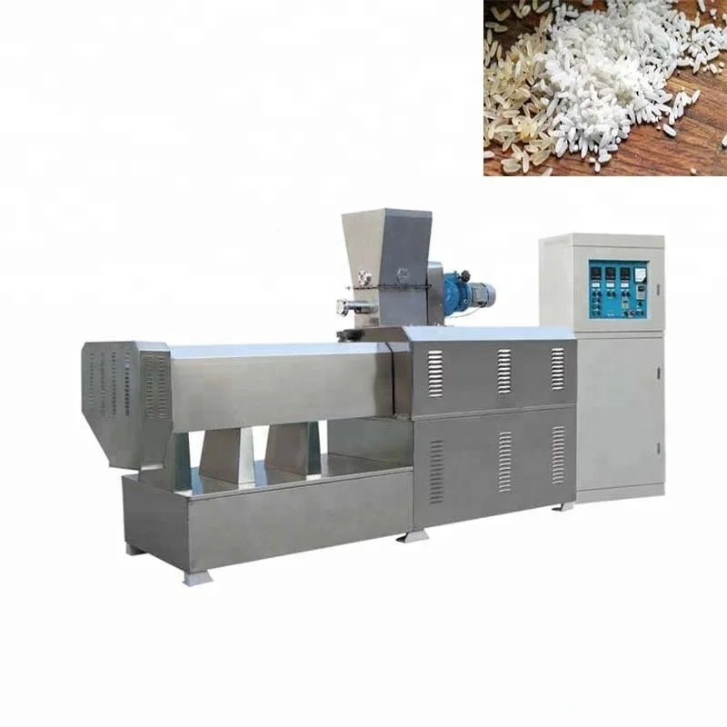 Automatic artificial rice processing line High capacity artificial rice making machine