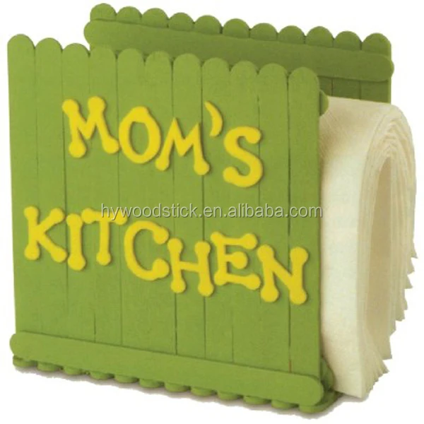 Made in China Birch Wood DIY Children Educational Sticks Craft House Toy Craft Sticks