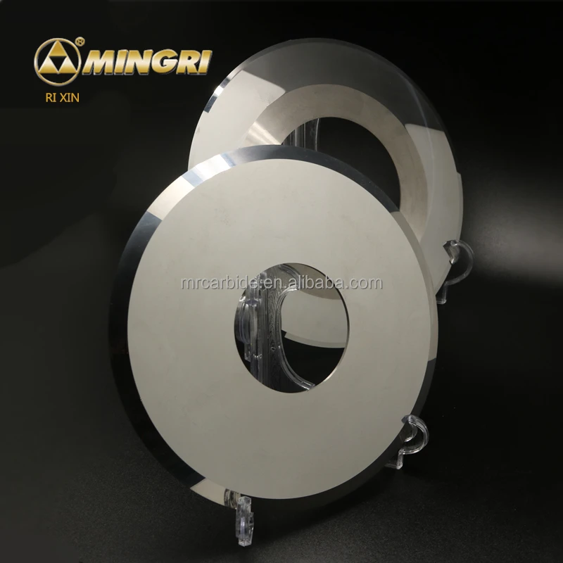 Carbide corrugated cardboard slitting blade carton machinery knife