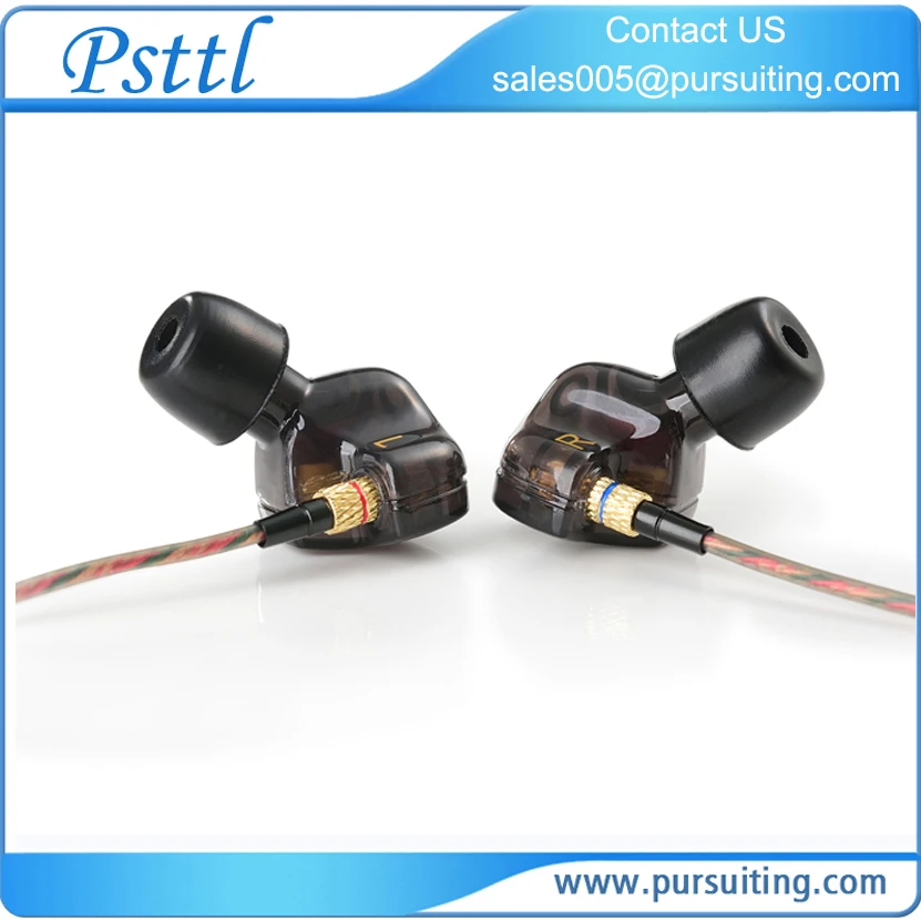 Original KZ ATE 3.5mm Connector Metal Earphone in Ear Hifi Stereo Best Gaming Headset