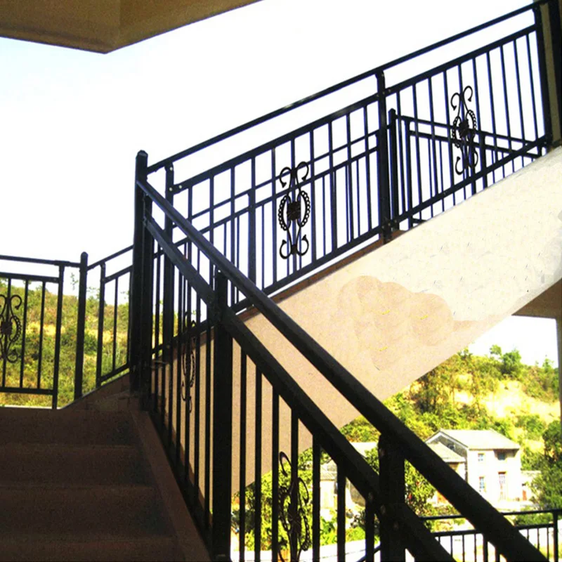 Iso 9001-2008 утвержденный стабильное качество поздно конструкции открытый чугуна лестничные ограждения