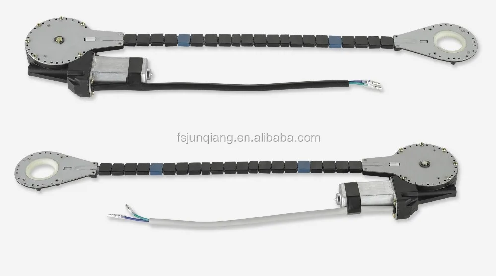 Universal Electric Power Window Lift Regulator Roll Up Conversion Kit with Switches Wiring and Hardware for 2-Door Van and Car