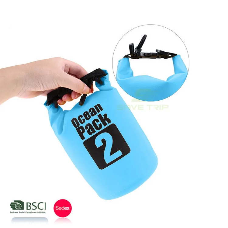 Hot selling 2L 10L 20L Water Sports Equipment Wholesale, Outdoor Sports Goods PVC Tarpaulin Dry Bag Water Sports