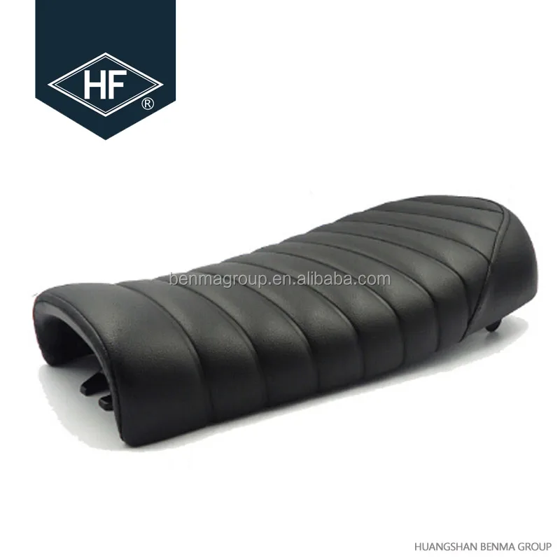 Высококачественное винтажное кожаное универсальное мотоциклетное сиденье в стиле ретро для Кафе Racer