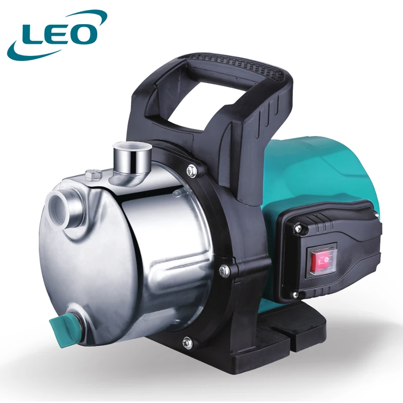 LEO Зеленый Нержавеющая сталь Портативный сад 1,5 Hp Water Jet Pump