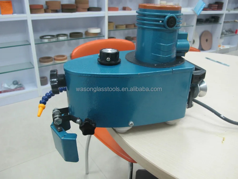 portable handling glass edging grinding& polishing machine for glass processing