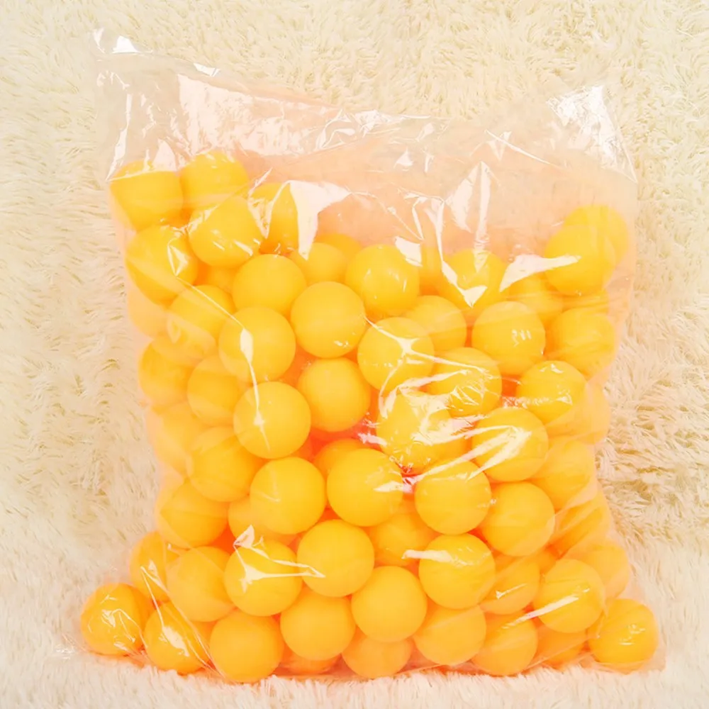 Мячи для настольного тенниса, 50 шт./упаковка, мячи для пинг-понга, оранжевый, белый, для рисования на удачу