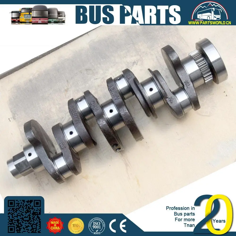 
Chinese bus parts shangchai diesel engine spare part crankshaft 06al102 Generator set 