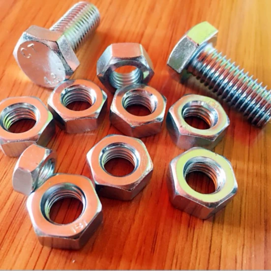 hex bolts and nuts