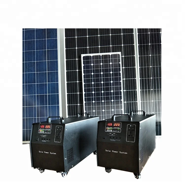 All in one solar silent power intelligent generation system for machine of gred with solar panel