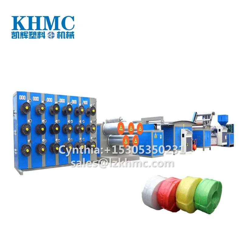 PE tying tape making machine  PP HDPE tearing film production line