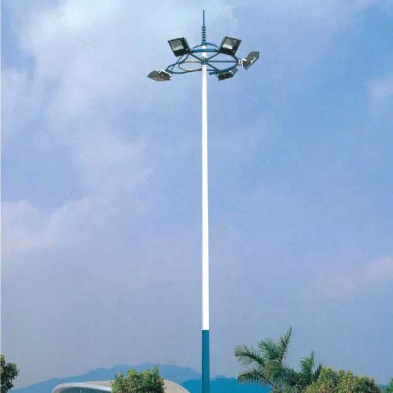 
High mast lighting/lamp with winch 