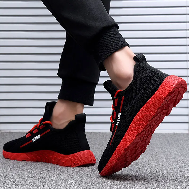 1 Pair MOQ Custom Printed unisex Sport Lace-Up Classical Flat Sneakers