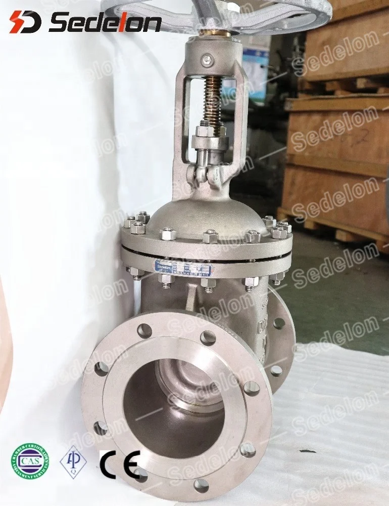 
API6D WCB Steel Resilient seat Wedge Gate Valve 