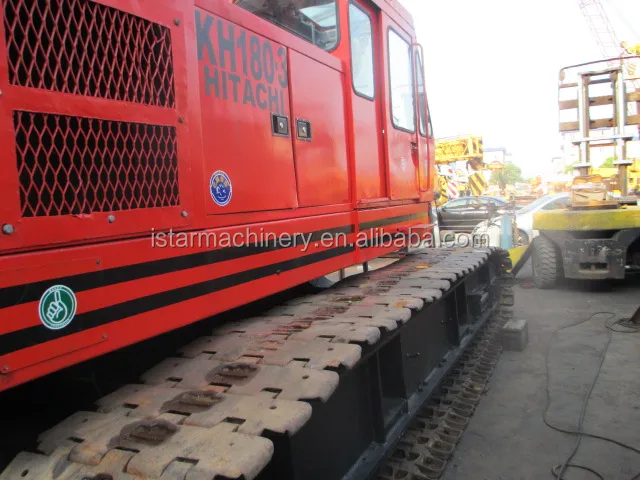 good condition Hitachi KH180 50 ton crawler crane secondhand crawler crane