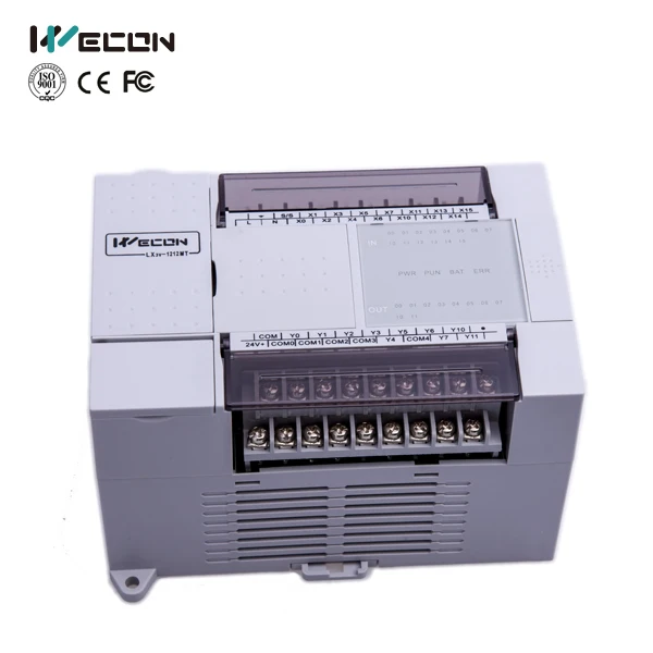 WECON LX3VP 12inpu and 12 Transistor output programmable logic control with 4 channel high pulse output