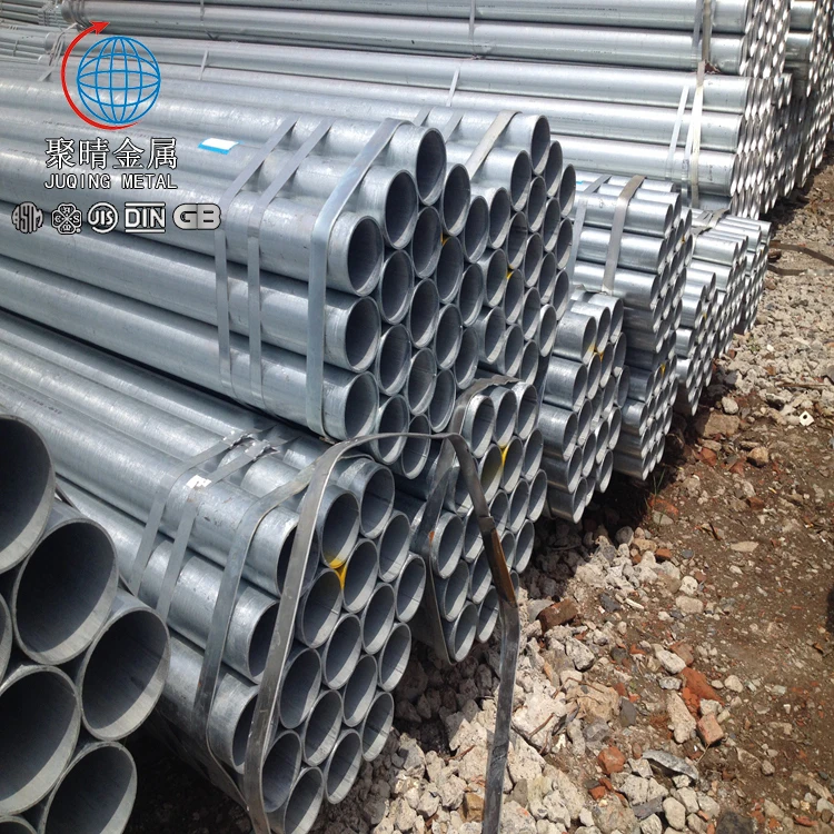 Высокое качество конструкции Q235 оцинкованные круглый Gi стальных труб