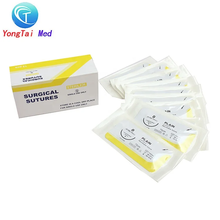 High quanlity surgical chromic catgut suture thread with lowest Price
