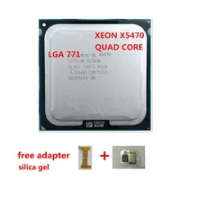 new arrive Xeon X5470 CPU free gift For Xeon X5470 CPU processor /3.3GHz /LGA771/12MB L2 Cache/Quad Core/ server CPU