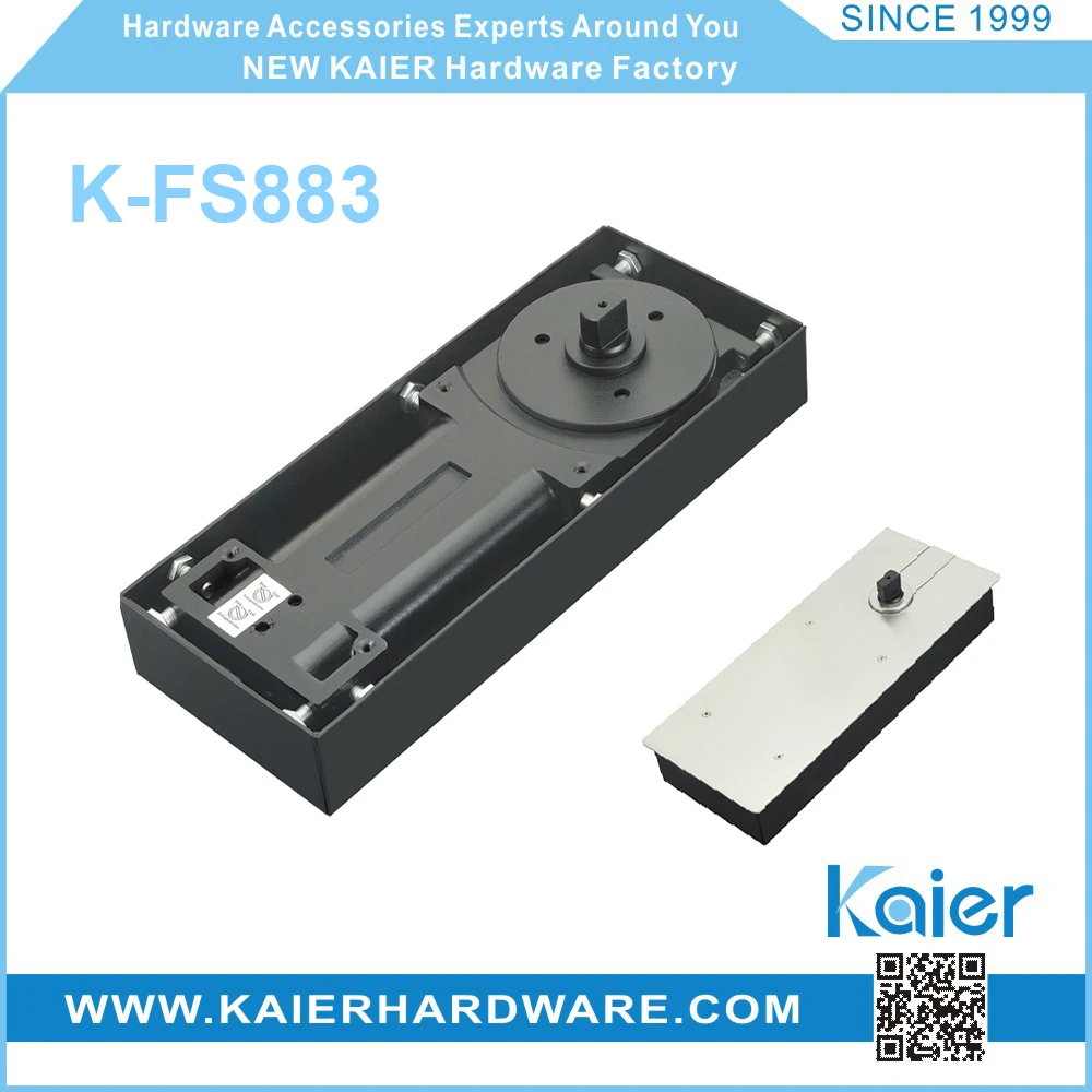 quality hot sale self closing hydraulic  heavy duty 400 kg  floor spring parts glass door floor hinge